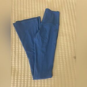 Lululemon Athletica Blue Flare Leggings